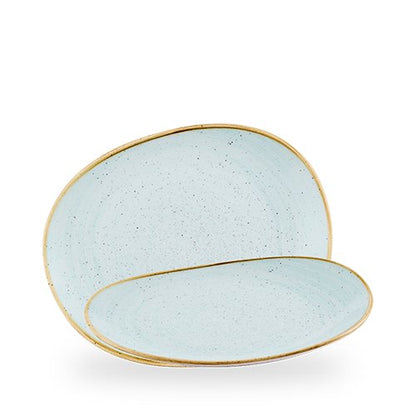 Churchill Super Vitrified Stonecast Duck Egg Blue Teller für Gastronomie und Catering