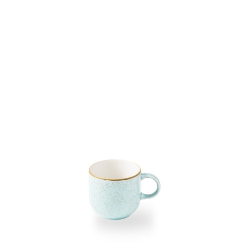 Churchill Super Vitrified Stonecast Duck Egg Blue Becher für Getränke im Gastronomiebereich