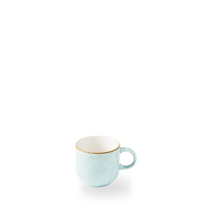 Churchill Super Vitrified Stonecast Duck Egg Blue Becher für Getränke im Gastronomiebereich