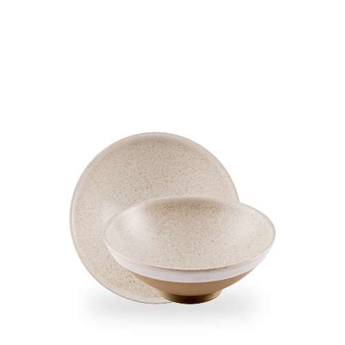 Churchill Emerge Speckled White Schale 20cm für die Gastronomie
