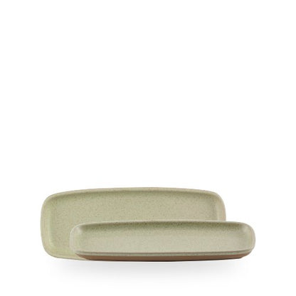 Churchill Emerge Speckled Green Platte 25,1x10cm für die Gastronomie