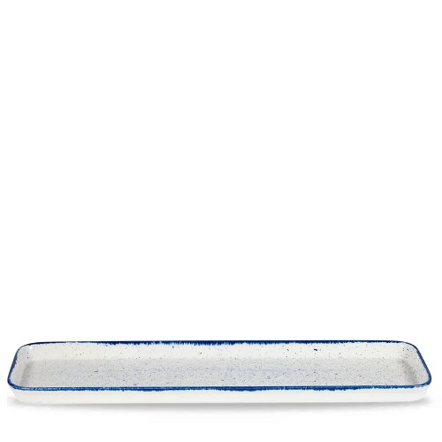 Churchill Super Vitrified Hints Indigo Tablett für Gastronomie