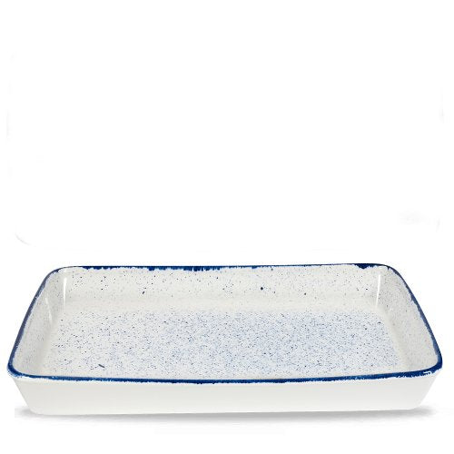Churchill Super Vitrified Hints Indigo Buffetschale für Buffets und Gastronomie