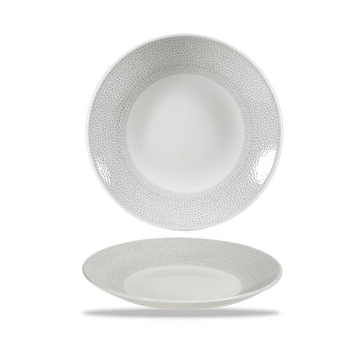 Churchill Super Vitrified Isla Spinwash Teller tief coup 25cm in Schiefergrau für Gastronomie