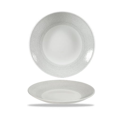 Churchill Super Vitrified Isla Spinwash Teller tief coup 25cm in Schiefergrau für Gastronomie