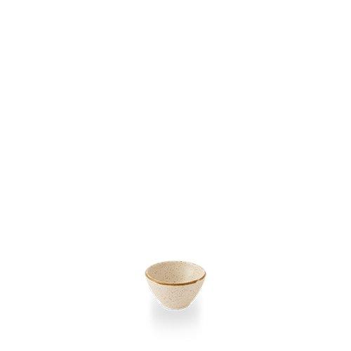 Churchill Super Vitrified Stonecast Nutmeg Cream Dip Schale für Dips und Saucen