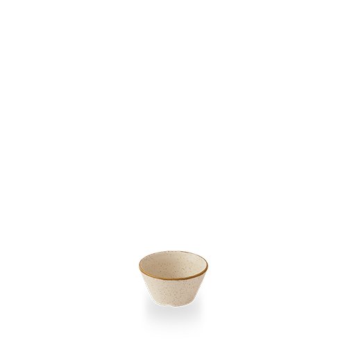 Churchill Stonecast Nutmeg Cream Sauce Dish für Saucen und Dips in der Gastronomie