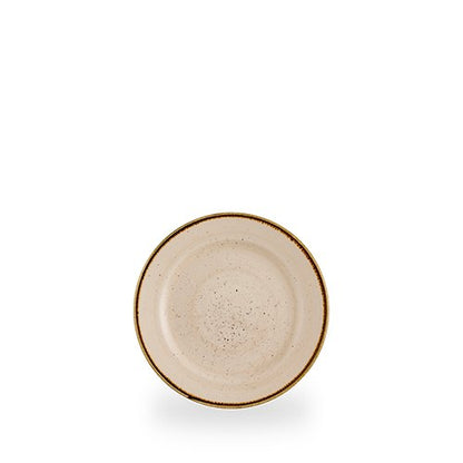 Churchill Super Vitrified Stonecast Nutmeg Cream Tellerflach 16.5cm für Gastronomie