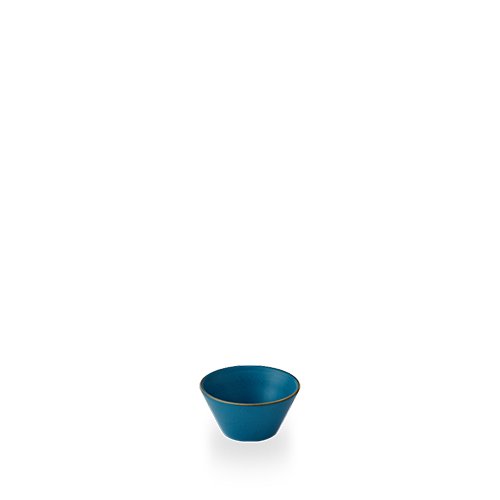 Churchill Super Vitrified Stonecast Java Blue Sauce Dish für Saucen im Gastronomiebereich