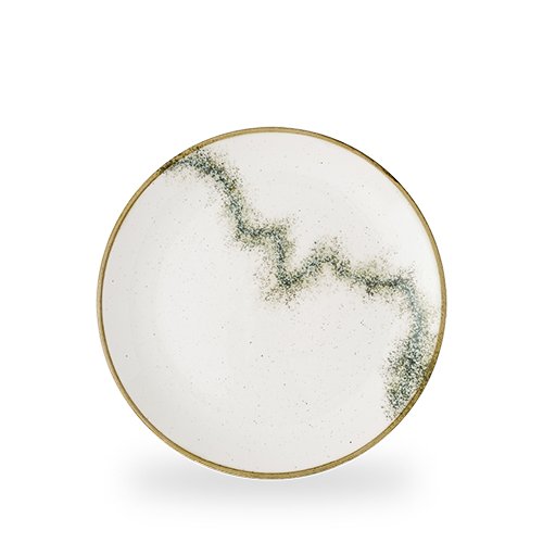 Churchill Super Vitrified Stonecast Spice Barley White Teller 26 cm für Gastronomie