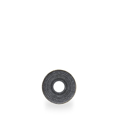 Churchill Super Vitrified Studio Prints Charcoal Black Espresso Unterteller für Gastronomie