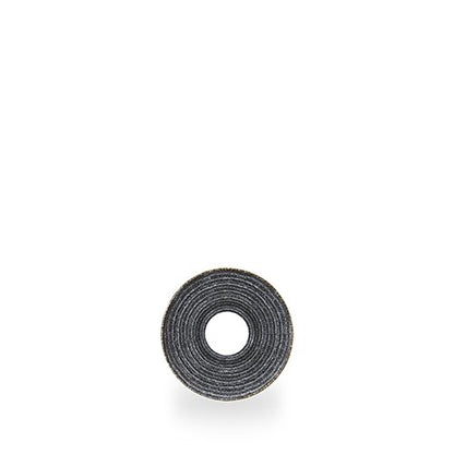 Churchill Super Vitrified Studio Prints Charcoal Black Espresso Unterteller für Gastronomie