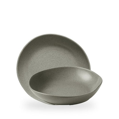 Churchill Super Vitrified Stonecast Schale in Pfefferkorn-Grau für gastronomische Einsätze