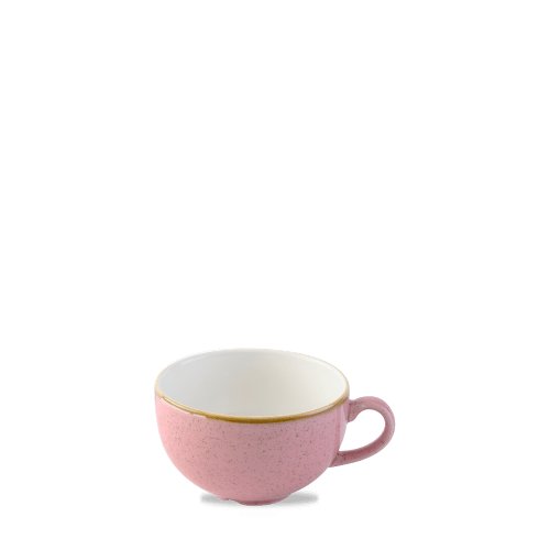 Churchill Super Vitrified Stonecast Petal Pink Cappuccino Tasse für Gastronomie