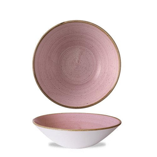 Churchill Super Vitrified Stonecast Petal Pink Teller 22cm für Gastronomie und professionelle Küche