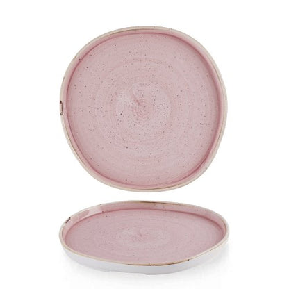 Churchill Super Vitrified Stonecast Petal Pink Teller, 26cm, für Gastronomie