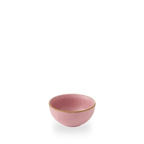 Churchill Super Vitrified Stonecast Petal Pink Soup Schale für Gastronomie und Catering