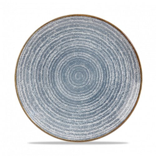 Churchill Super Vitrified Studio Prints Slate Blue Teller für gastronomische Anwendungen