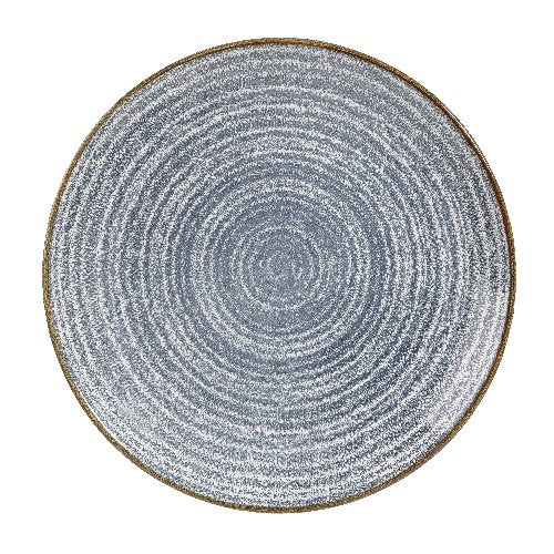Churchill Super Vitrified Studio Prints Slate Blue Teller für Gastronomie