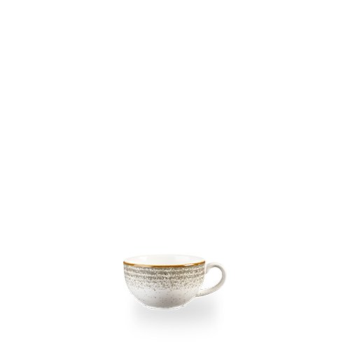 Churchill Super Vitrified Cappuccino Tasse Steingrau für Heißgetränke