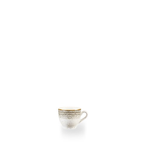 Churchill Super Vitrified Studio Prints Stone Grey Espresso Tasse für Gastronomie