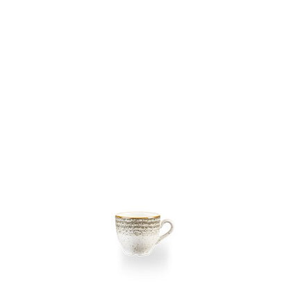 Churchill Super Vitrified Studio Prints Stone Grey Espresso Tasse für Gastronomie
