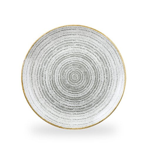 Churchill Super Vitrified Studio Prints Steingrau Teller für Gastronomie