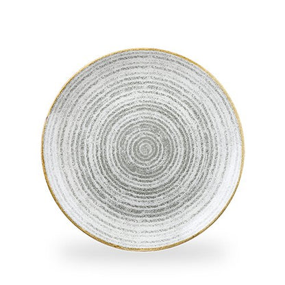 Churchill Super Vitrified Studio Prints Steingrau Teller für Gastronomie