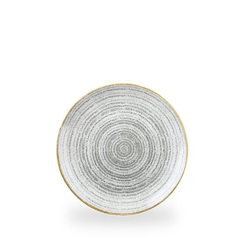 Churchill Super Vitrified Studio Prints Stone Grey Teller für die Gastronomie