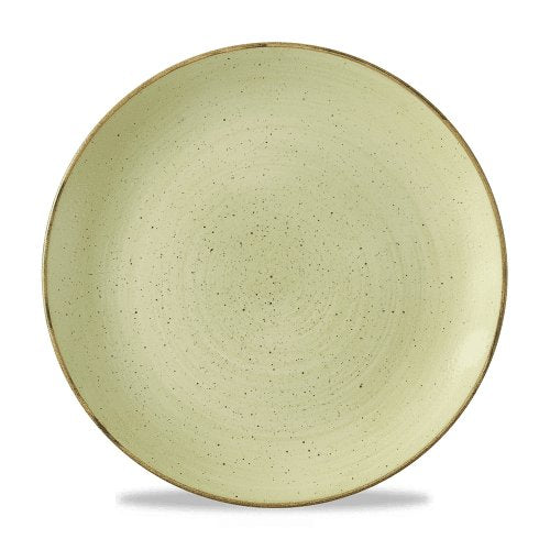 Churchill Super Vitrified Stonecast Raw Green Teller für Gastronomie