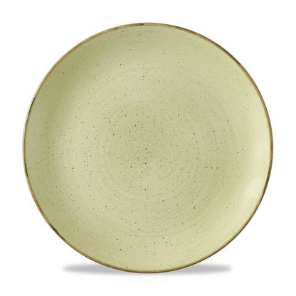 Churchill Super Vitrified Stonecast Raw Green Teller für Gastronomie