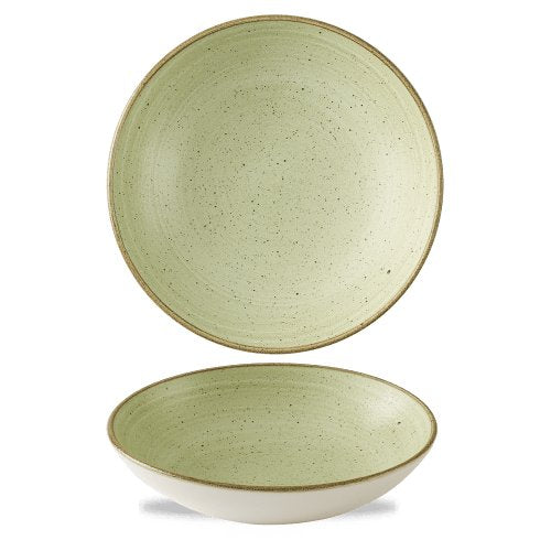 Churchill Super Vitrified Stonecast Raw Green Teller 24,8cm für Gastronomie