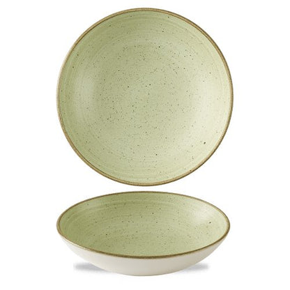Churchill Super Vitrified Stonecast Raw Green Teller 24,8cm für Gastronomie