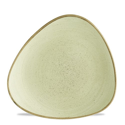 Flacher Teller von Churchill für Gastronomie mit rustikalem Design.