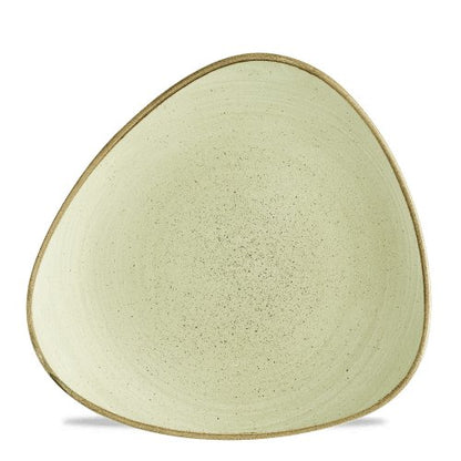 Flacher Teller von Churchill für Gastronomie mit rustikalem Design.