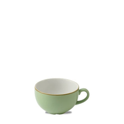 Churchill Super Vitrified Stonecast Sage Green Cappuccino-Tasse für Gastronomie