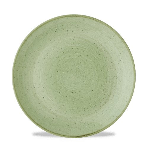 Churchill Super Vitrified Stonecast Sage Green Teller, flach, 23 cm, für Gastronomie