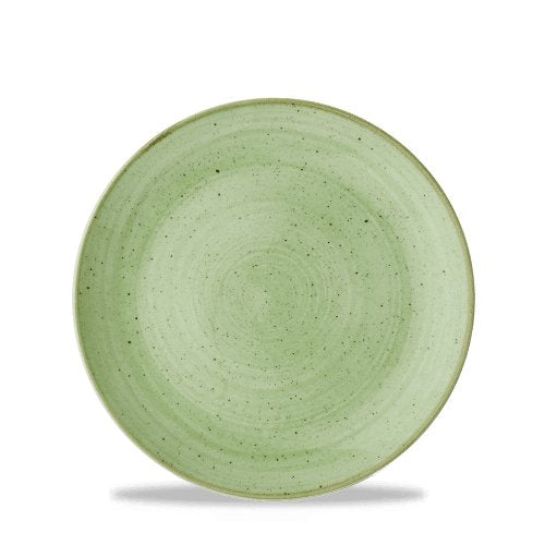 Churchill Super Vitrified Stonecast Sage Green Teller 21.7cm für Gastronomie