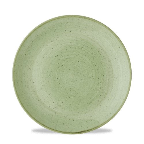 Churchill Super Vitrified Stonecast Sage Green Teller, 23cm – ideal für Gastronomie und Präsentation von Speisen