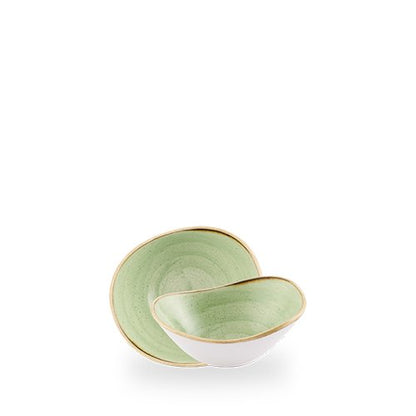 Churchill Super Vitrified Stonecast Sage Green Opal-Schale 15.5cm für Gastronomie