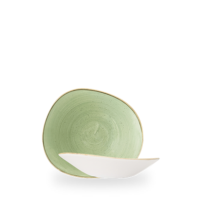 Churchill Super Vitrified Stonecast Sage Green Opal-Schale 20cm für Gastronomie.