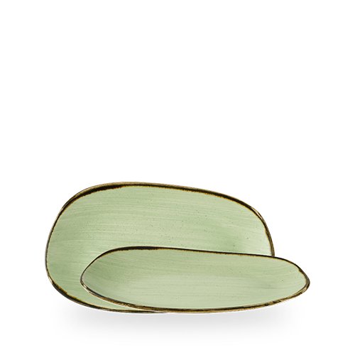 Churchill Super Vitrified Stonecast Sage Green Servierteller 26cm für die Gastronomie