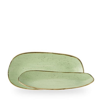 Churchill Super Vitrified Stonecast Sage Green Servierteller 30cm für Gastronomie