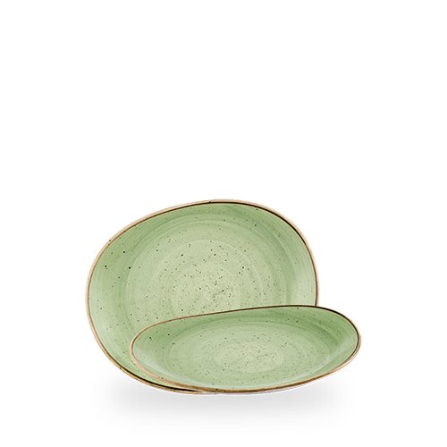 Churchill Stonecast Sage Green Teller 21 cm für Gastronomie