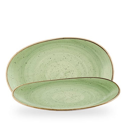 Churchill Stonecast Sage Green Teller für Gastronomie und Catering