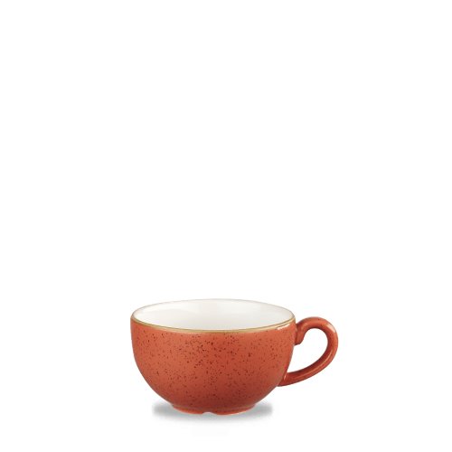 Churchill Super Vitrified Cappuccino Tasse in Spiced Orange für den Gastronomieeinsatz