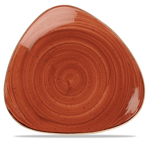 Churchill Super Vitrified Stonecast Spiced Orange Teller für Gastronomie