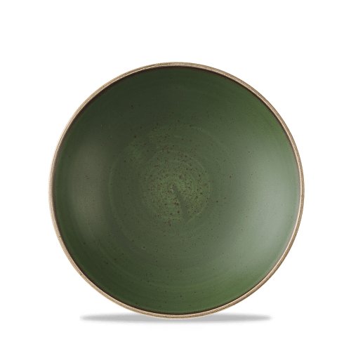 Churchill Super Vitrified Stonecast Sorrel Green Schale für Gastronomie und Catering