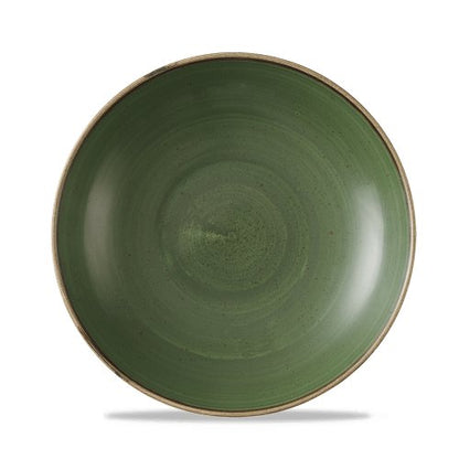 Churchill Super Vitrified Stonecast Sorrel Green Schale 24,8cm für Gastronomie