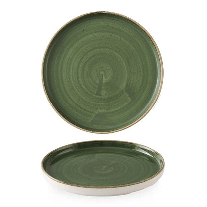 Churchill Super Vitrified Stonecast Sorrel Green Teller 26cm für Gastronomie